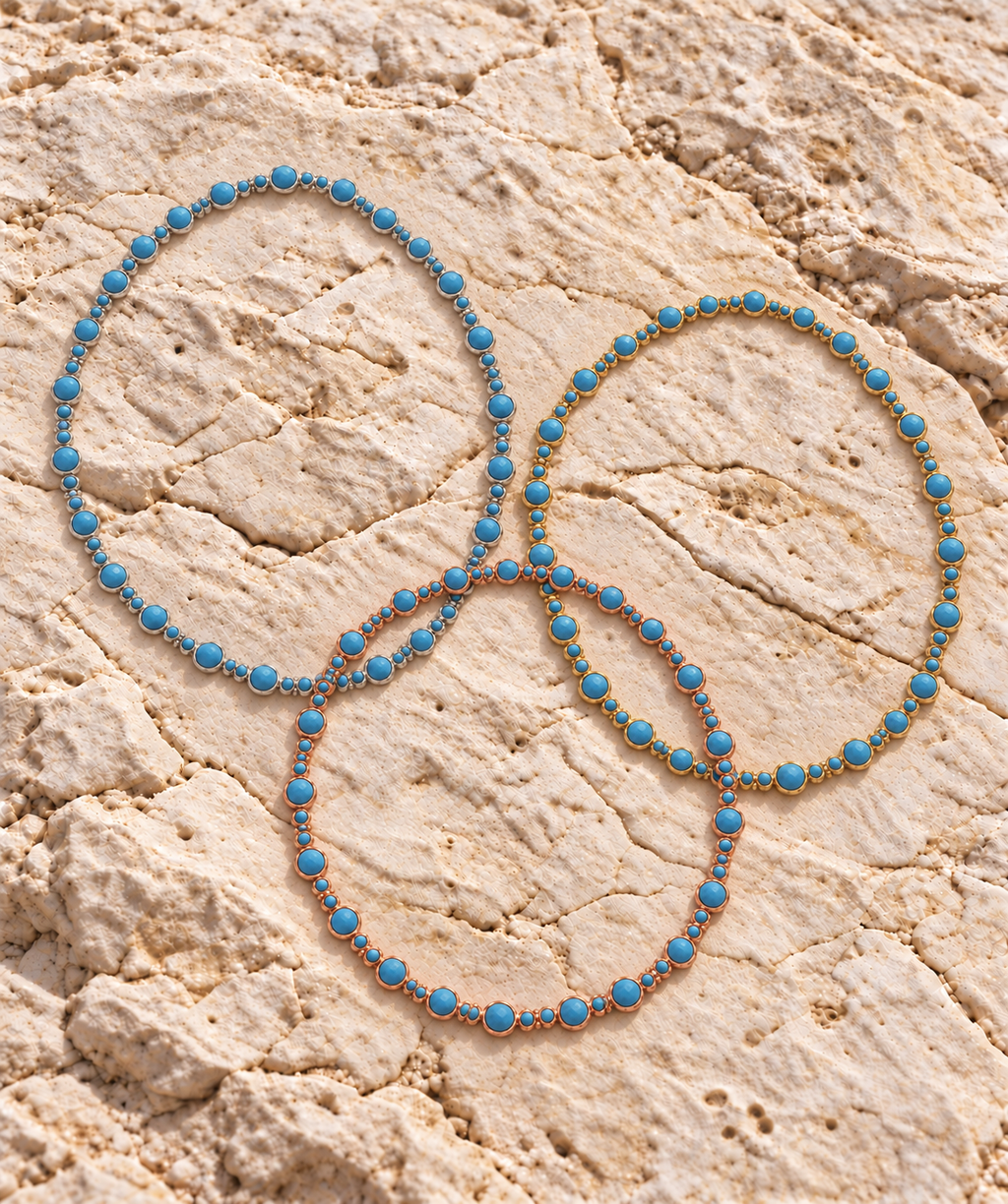 Turquoise Bubble Necklace
