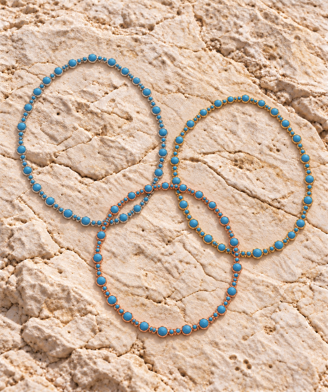 Turquoise Bubble Necklace
