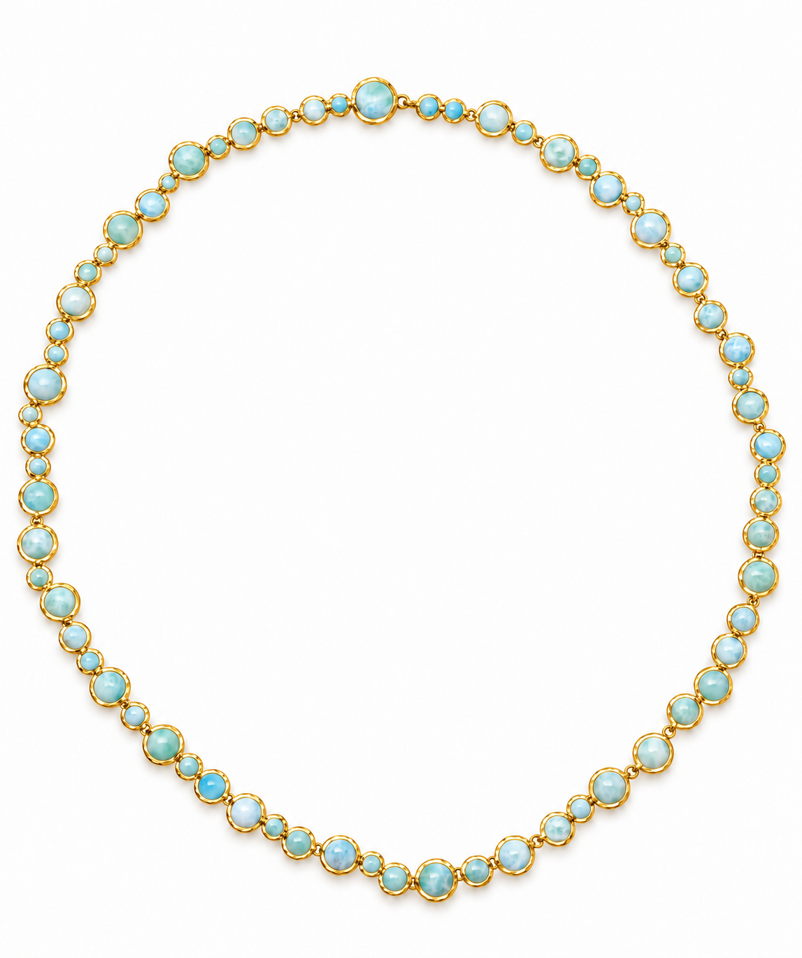 Larimar Bubble Necklace