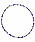 Blue Lapis Bubble Necklace