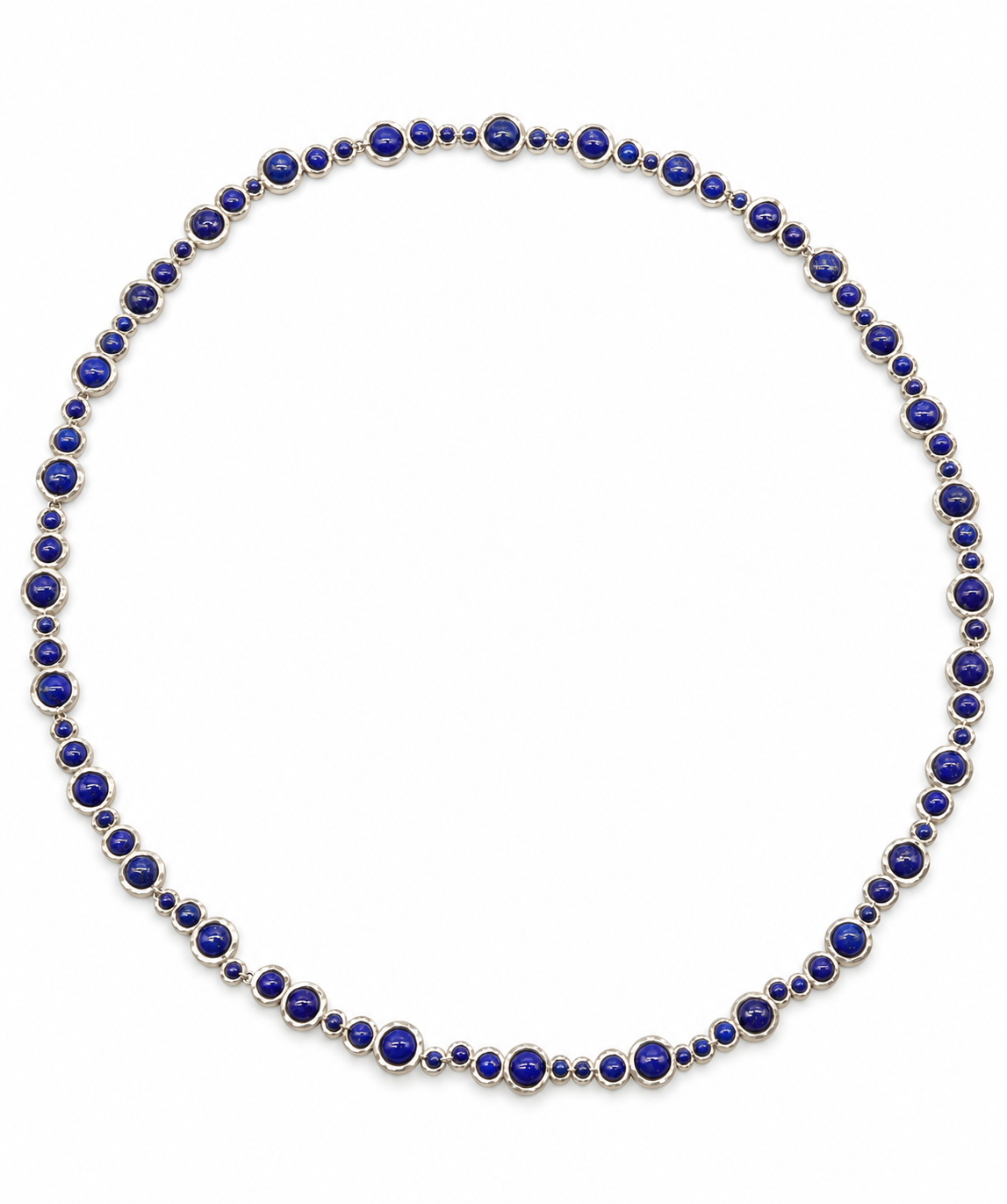 Blue Lapis Bubble Necklace