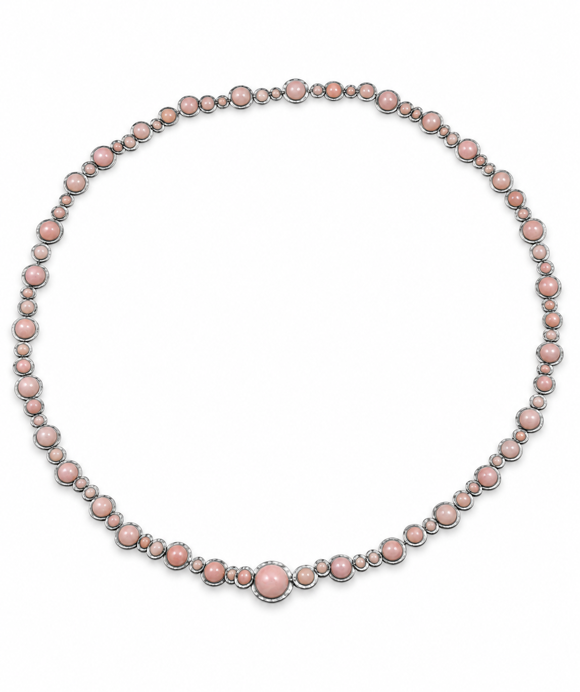 Pink Opal Bubble Necklace
