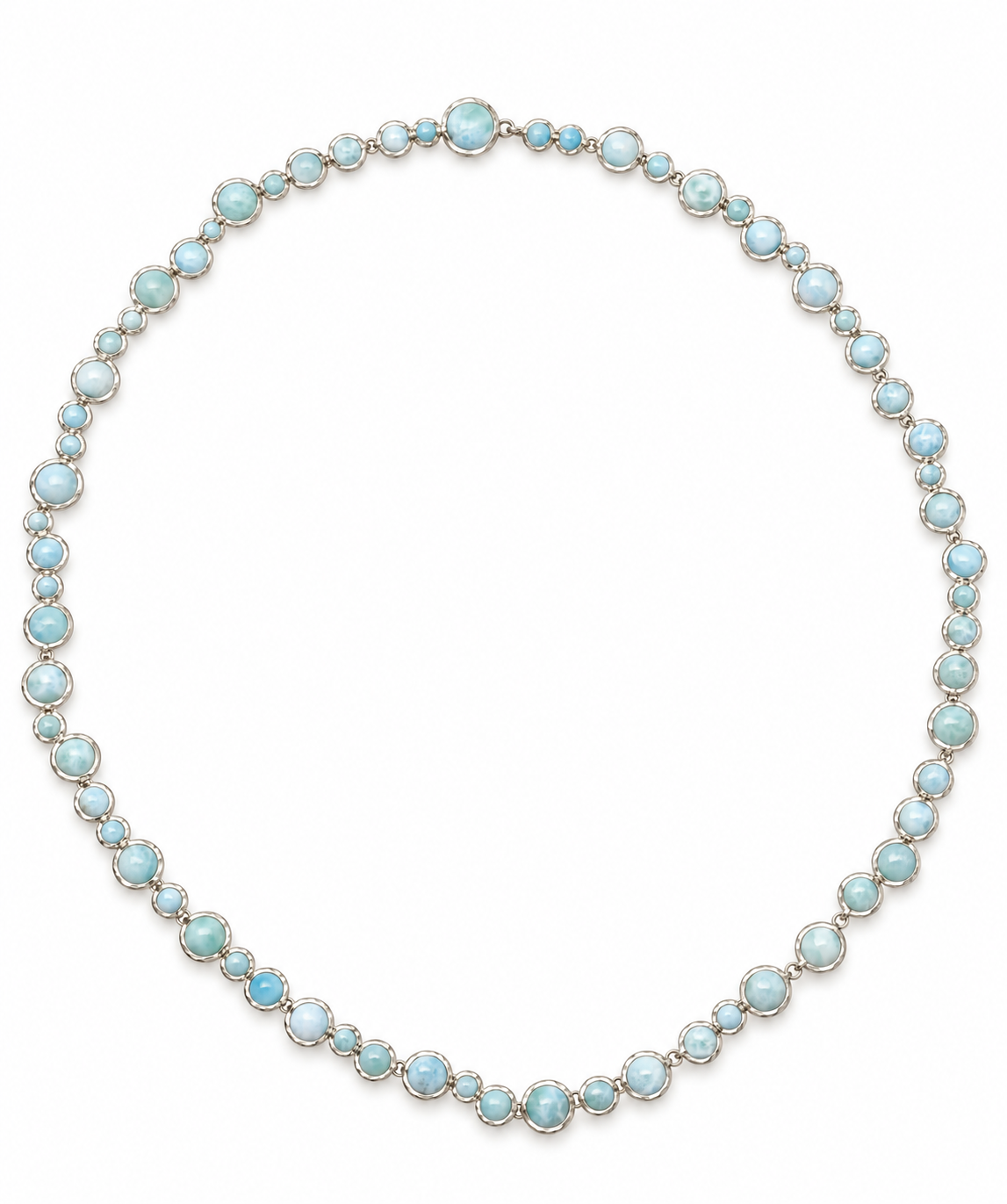 Larimar Bubble Necklace