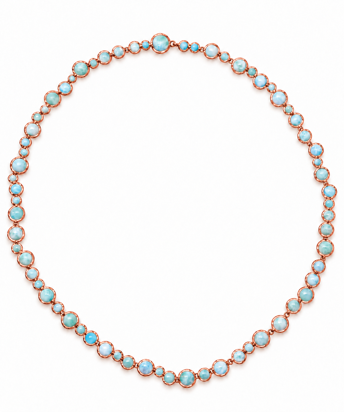 Larimar Bubble Necklace