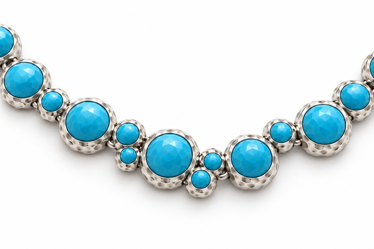 Turquoise Bubble Necklace