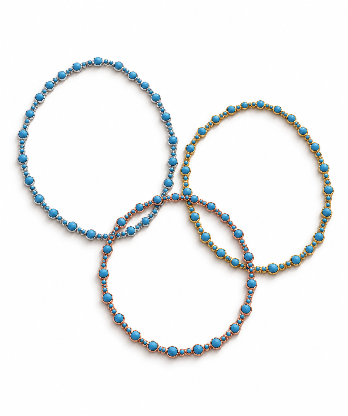 Turquoise Bubble Necklace