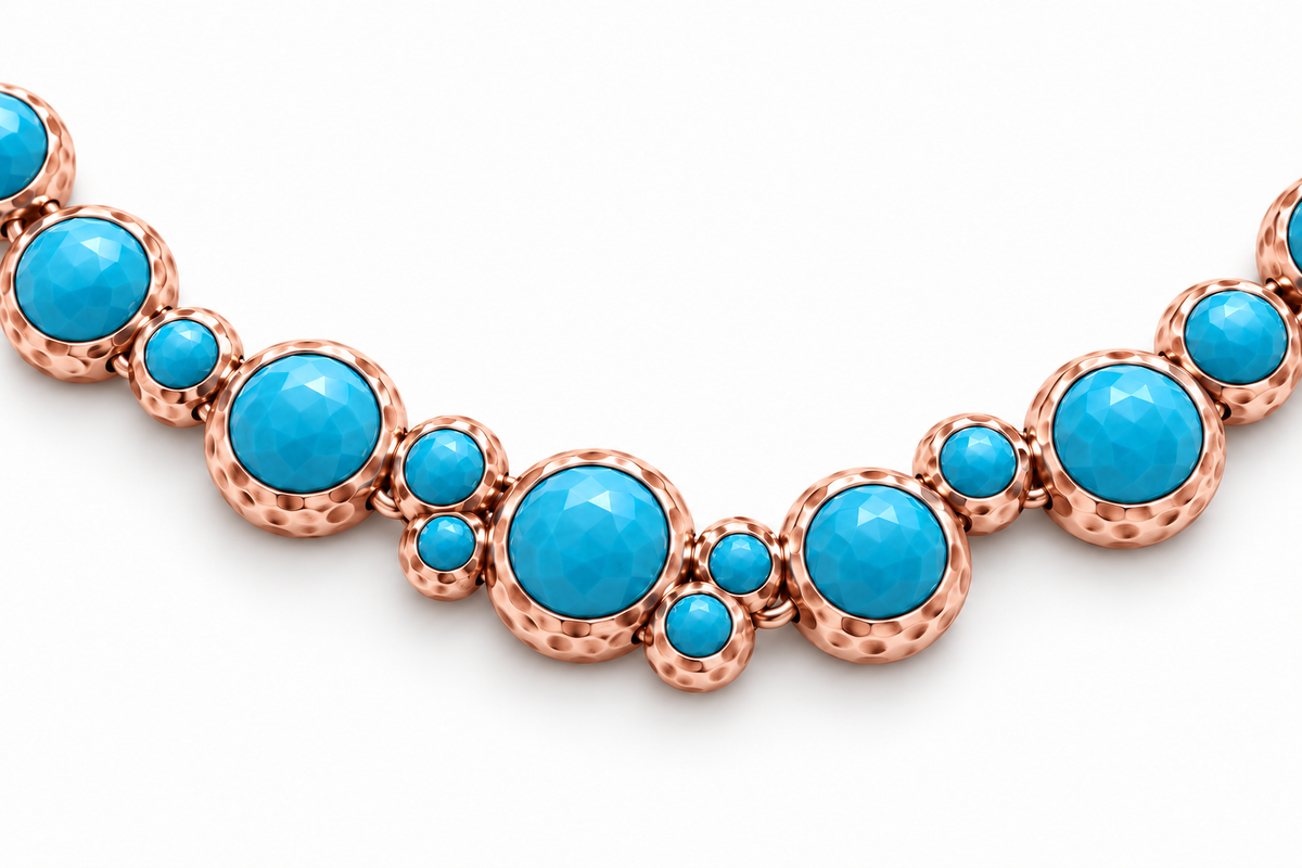 Turquoise Bubble Necklace